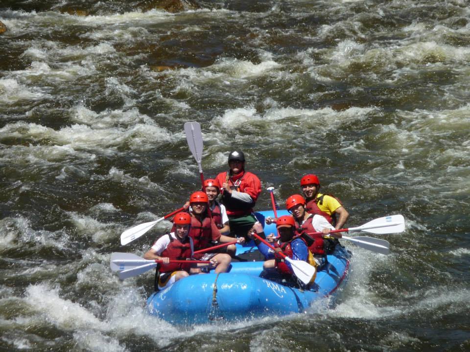 Picture of me rafting in Wyoming